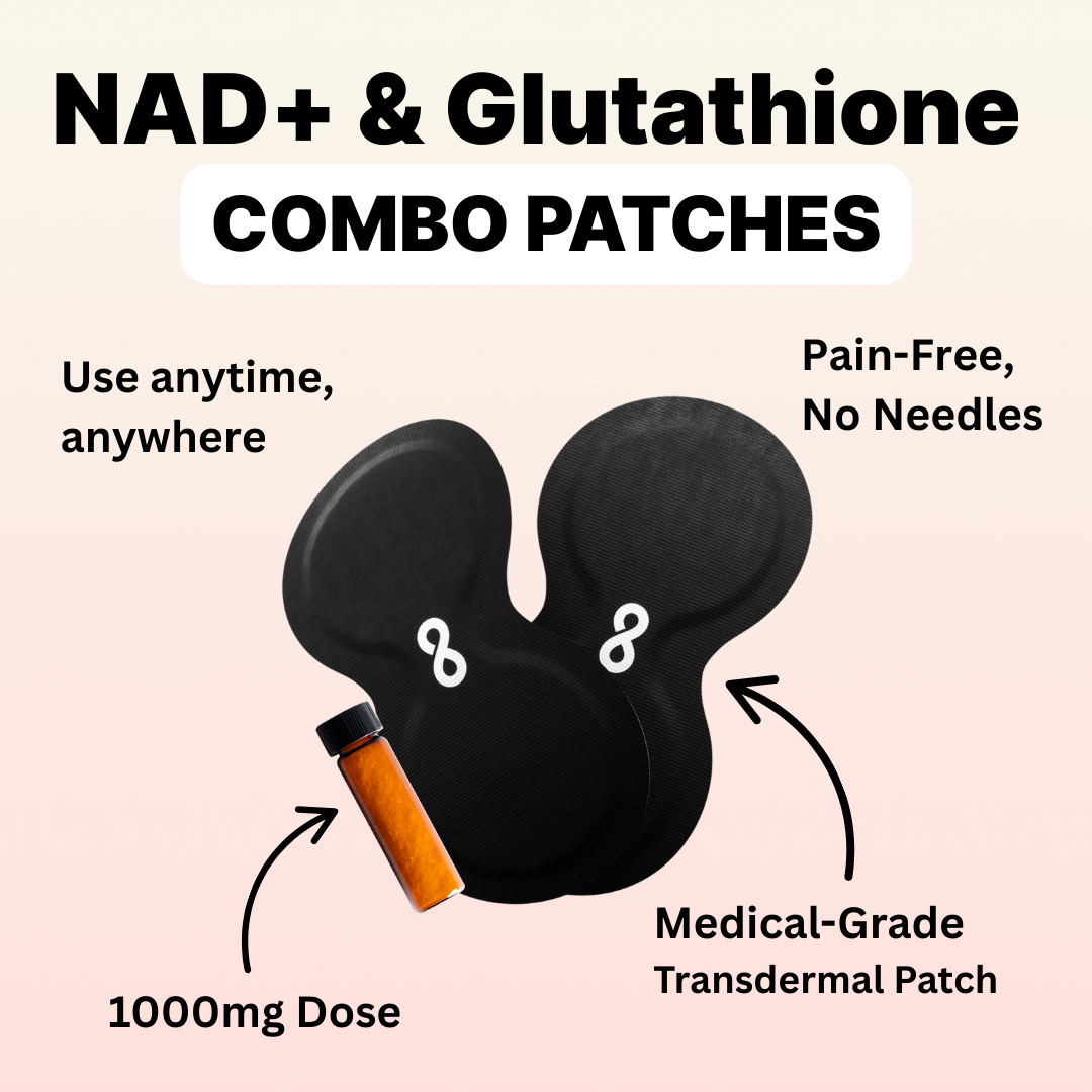 NAD+ & Glutathione Combo Patches