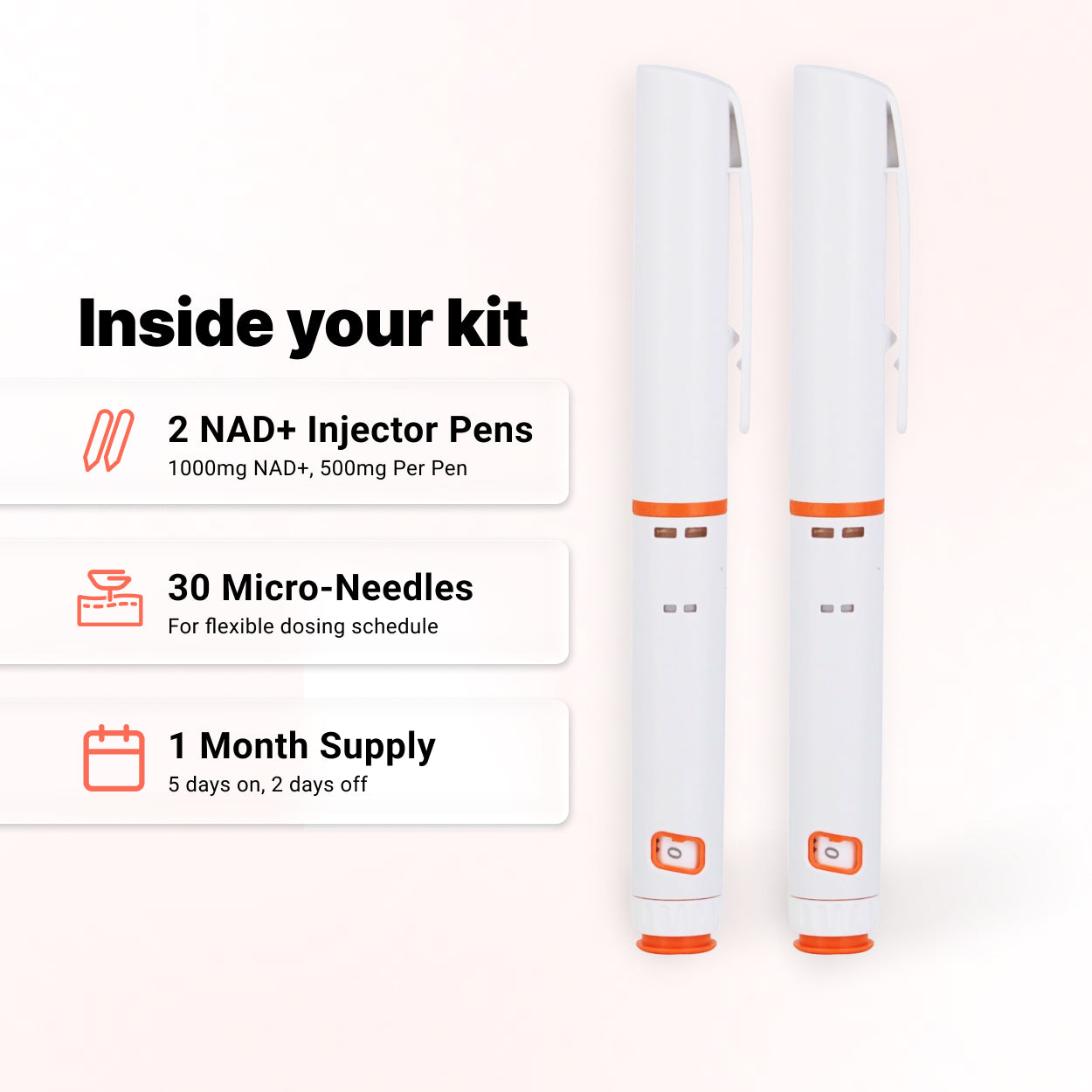 NAD+ Injector Pen product detail shot.