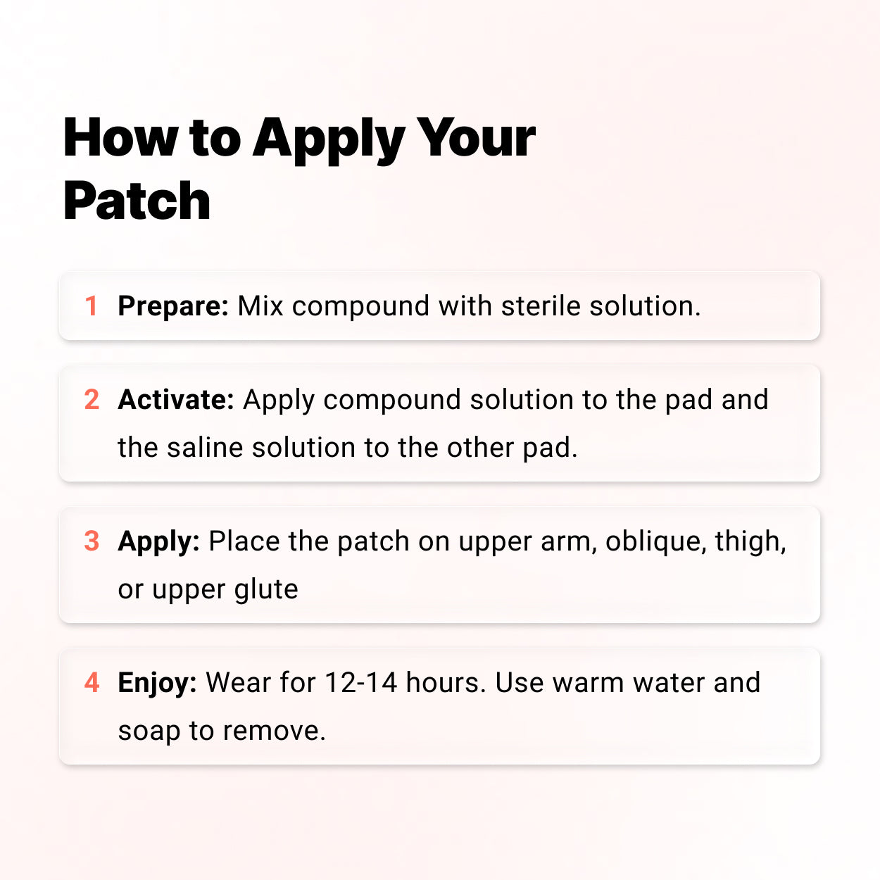 High Dose NAD+ Patches