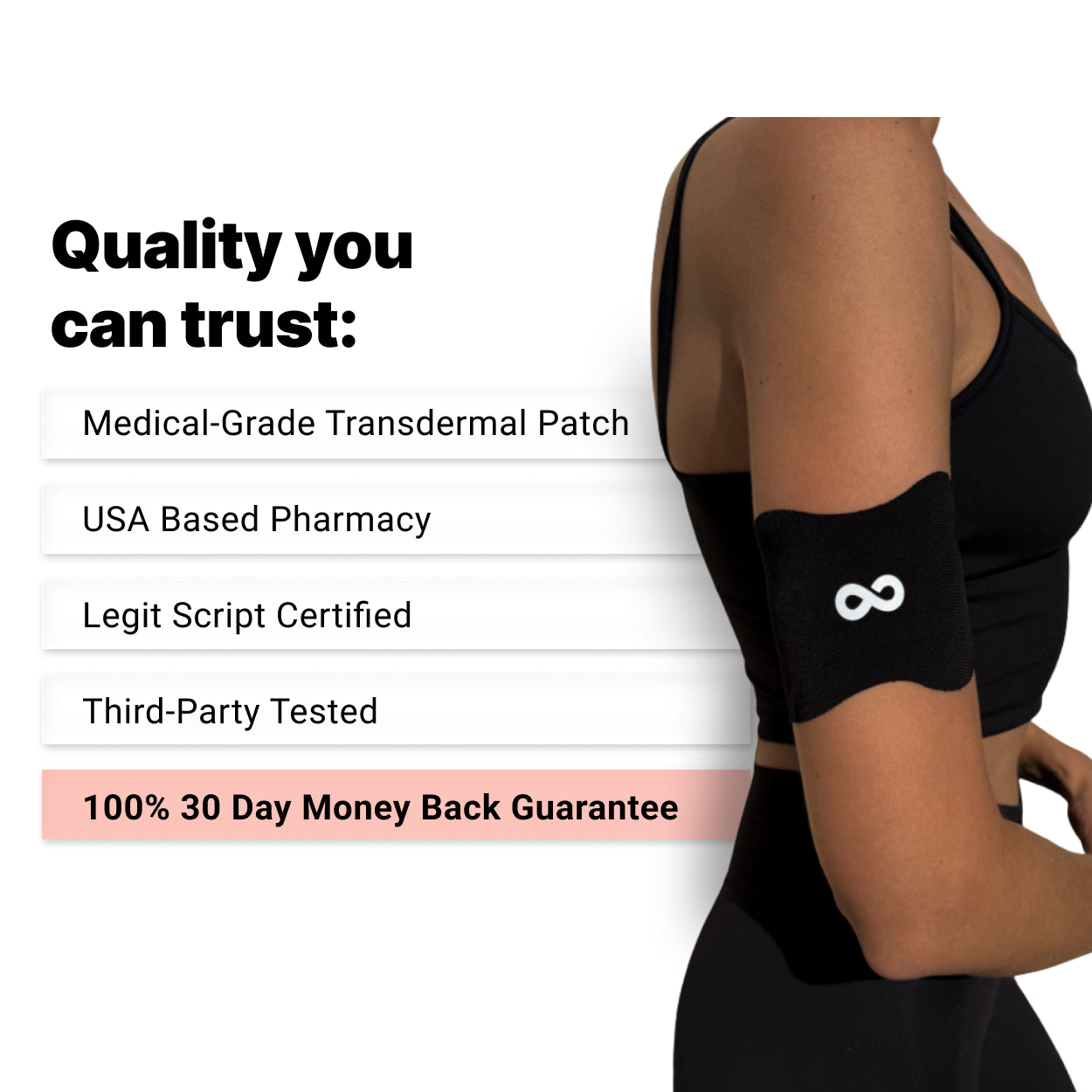 High Dose B1 (Thiamine) Patches