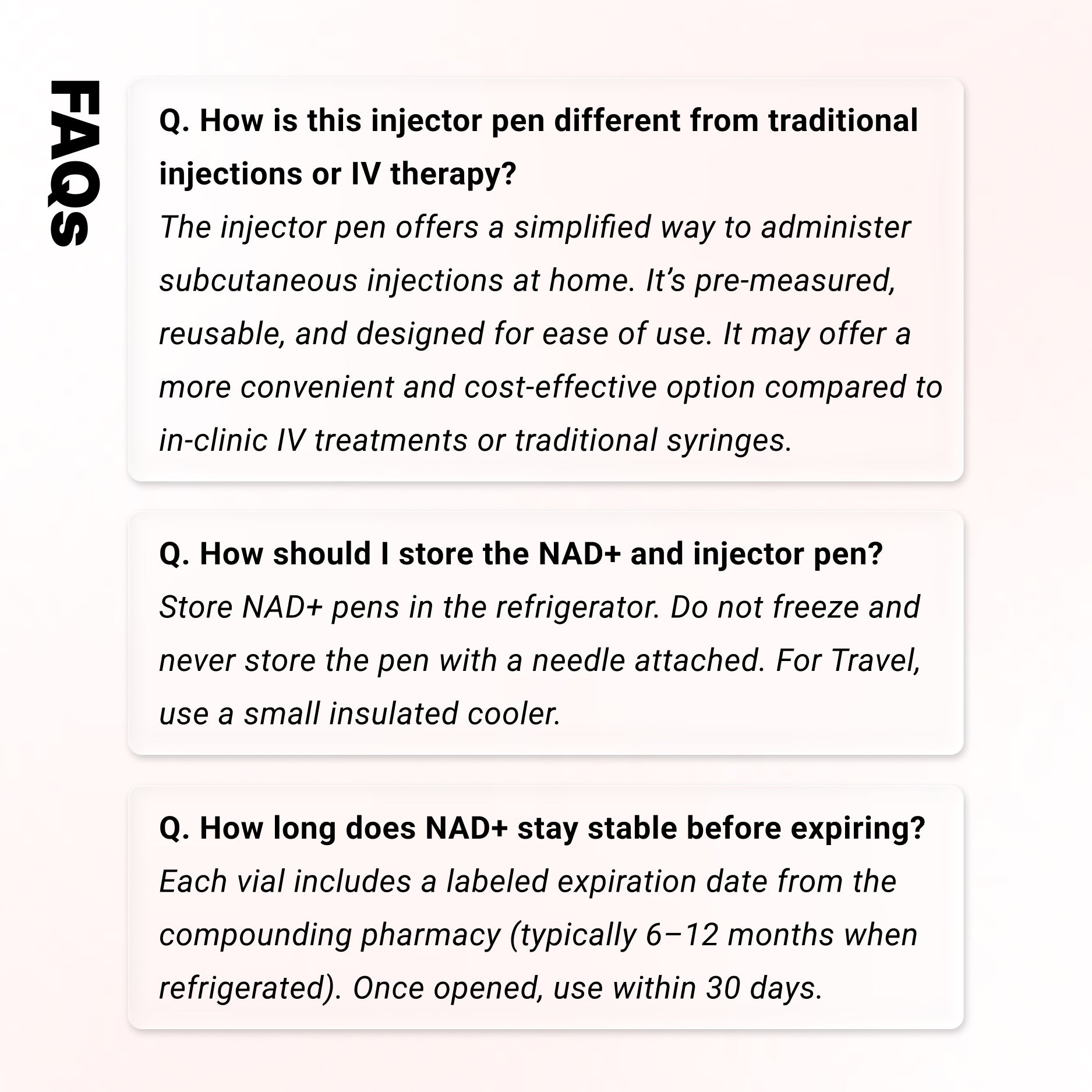 NAD+ Injector Pen | Pre-Order Now