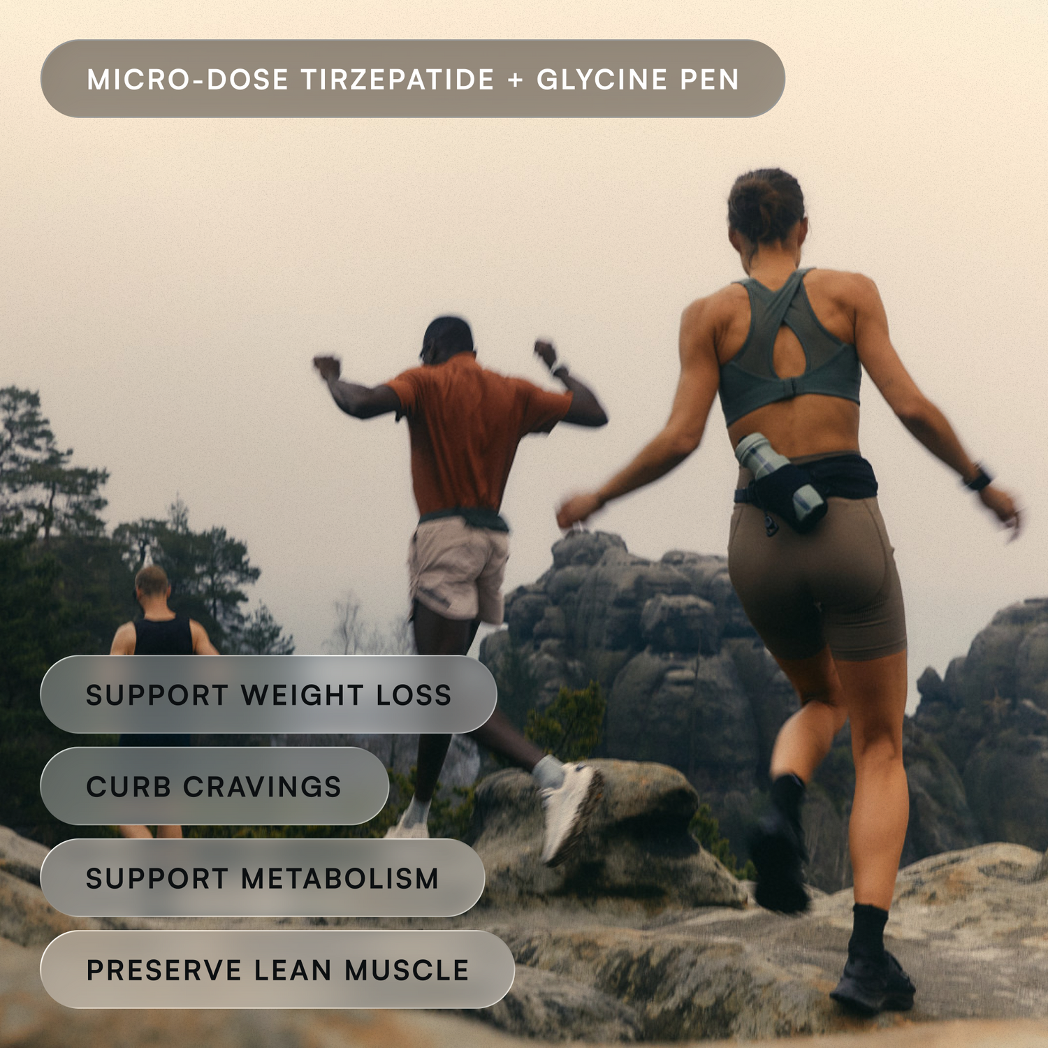 Microdose Compounded Tirzepatide + Glycine Pen – product image 3