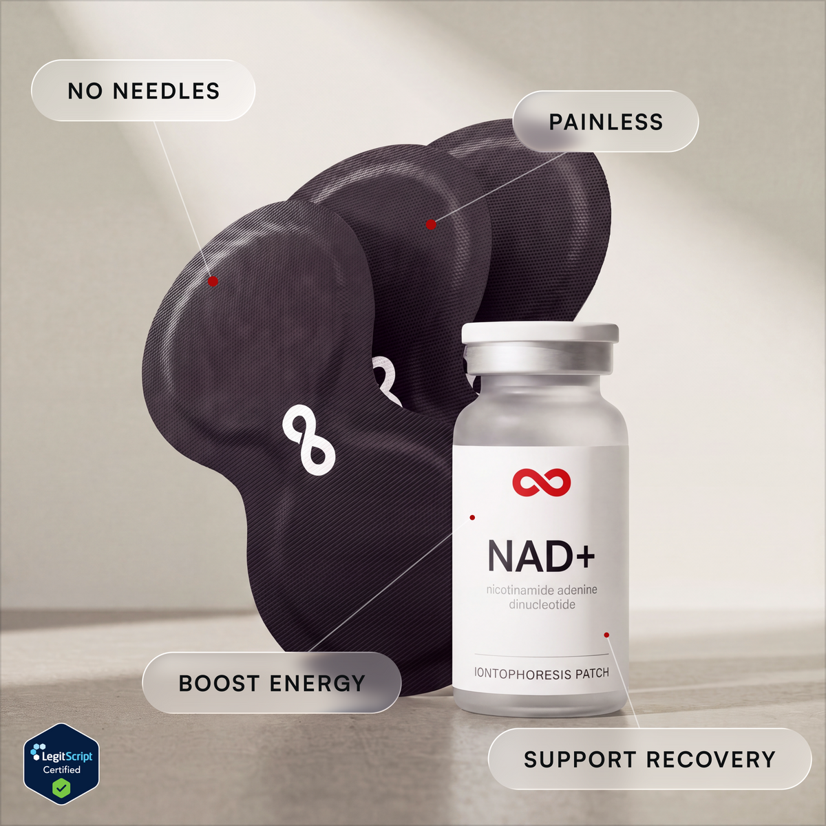 High Dose NAD+ Patches – product image 1
