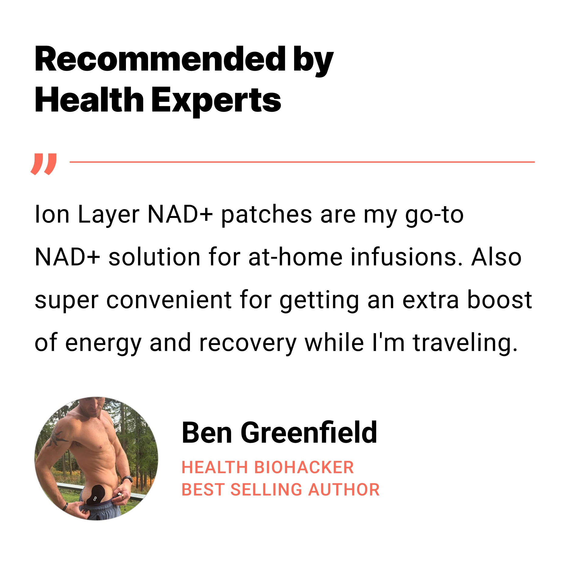 High Dose NAD+ Patches