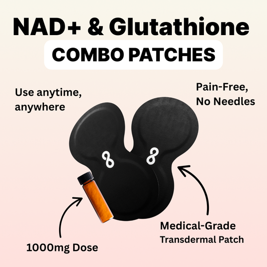 NAD+ & Glutathione Combo Patches