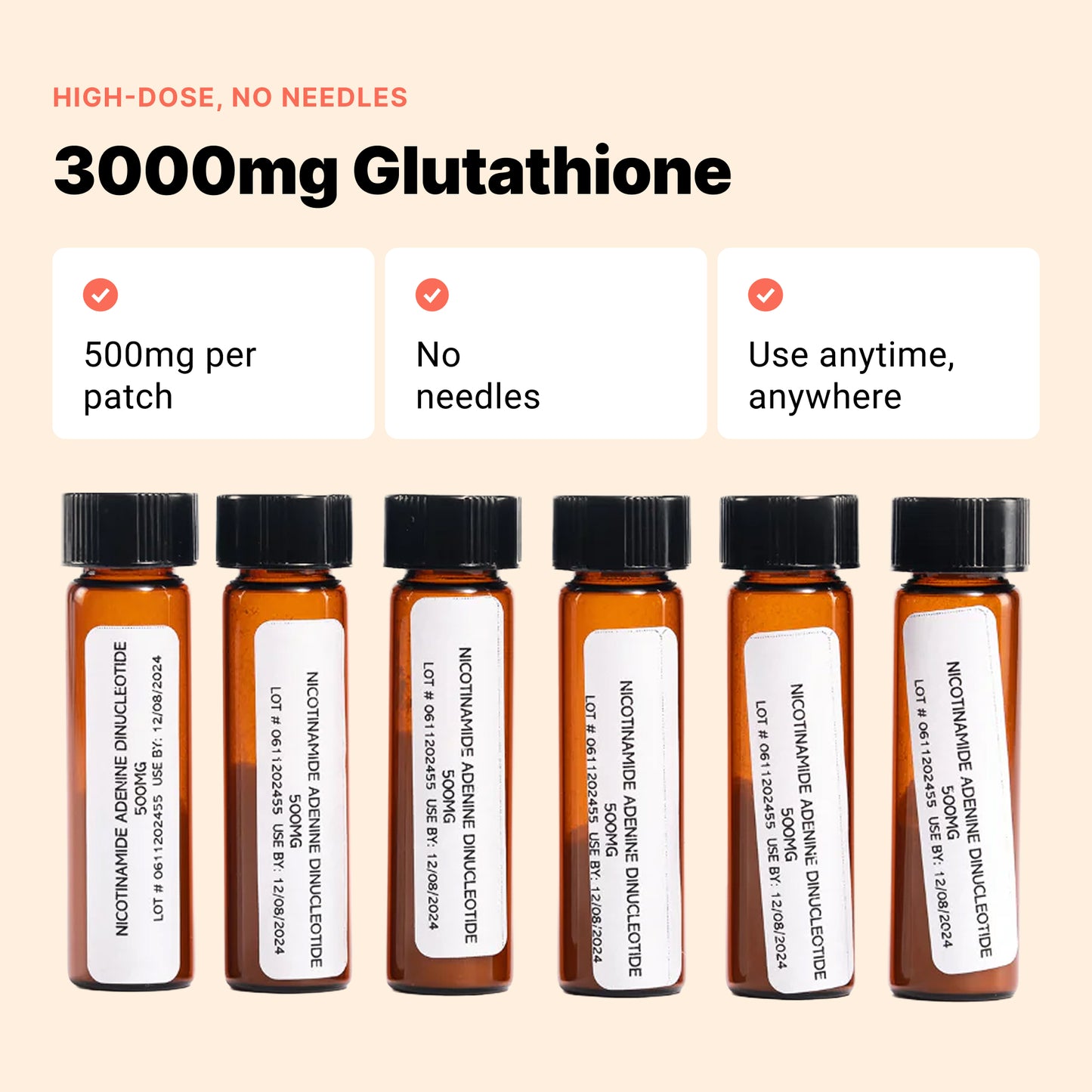 High Dose Glutathione Patches