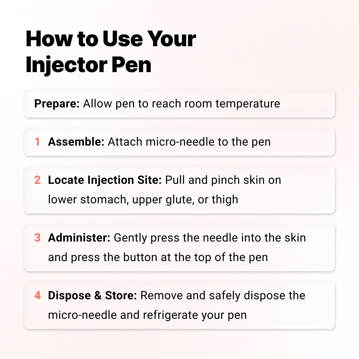 Glutathione Injector Pen