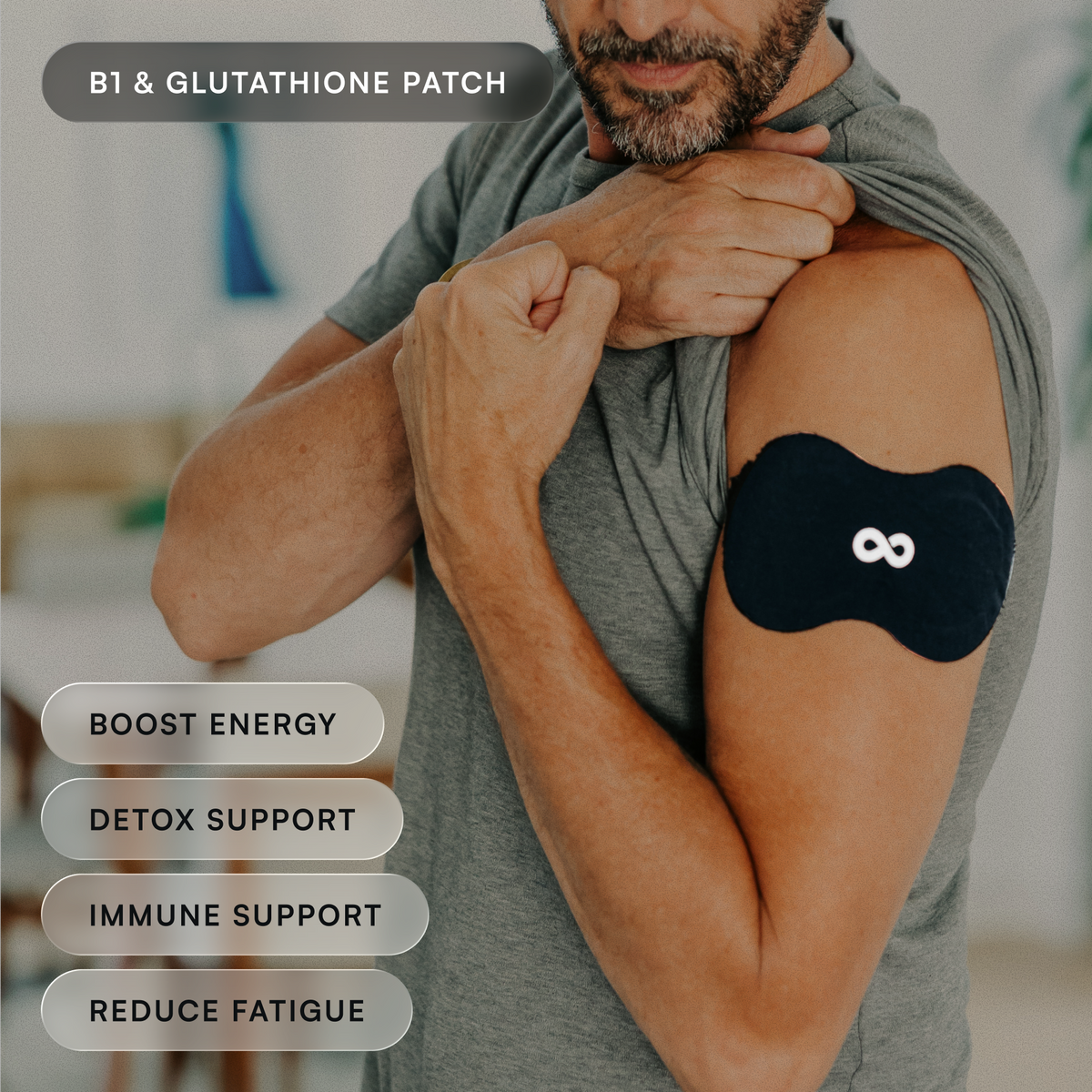 B1 & Glutathione Combo Patches – product image 3