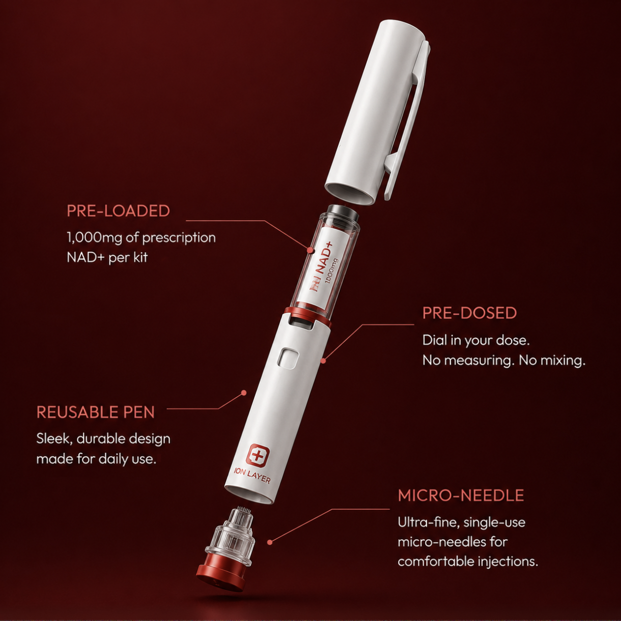NAD+ Pen For Daily Energy