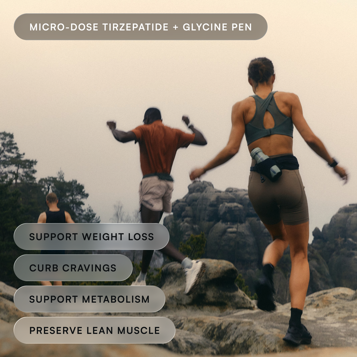 Microdose Compounded Tirzepatide + Glycine Pen – product image 3
