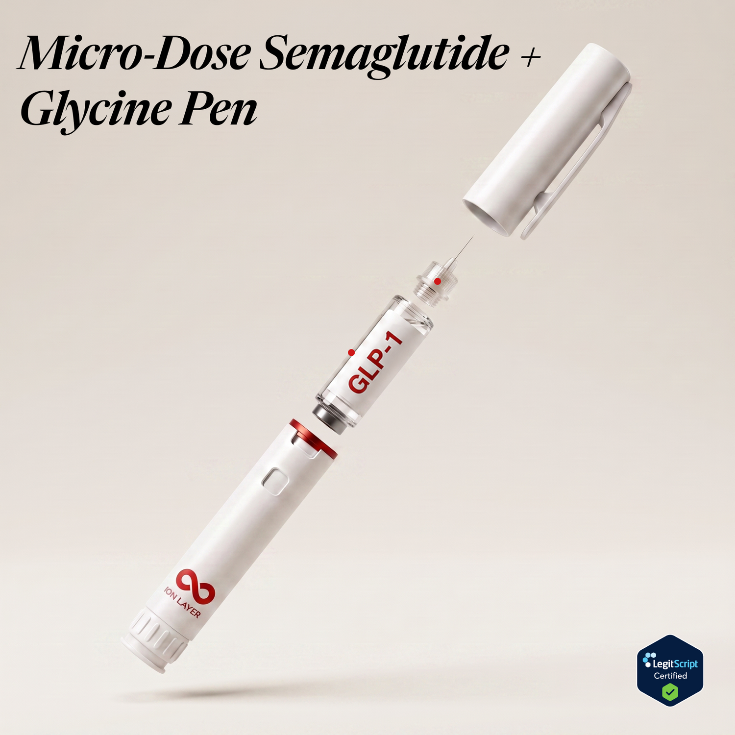 Microdose Compounded Semaglutide + Glycine Pen