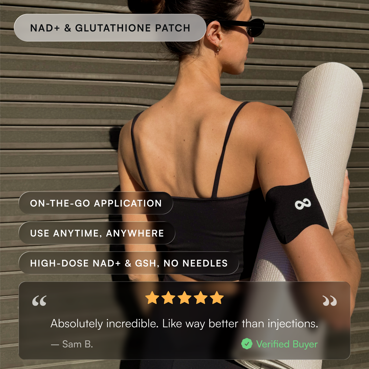 where to put glutathione patch NAD+ & Combo Patches — Ion Layer كولاجين لصحة العظام Amount:10mg Garden of Life Vitamin