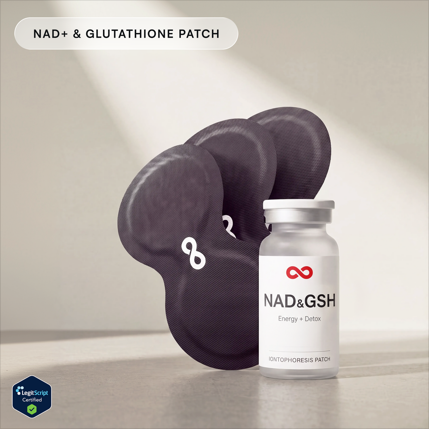 NAD+ & Glutathione Combo Patches