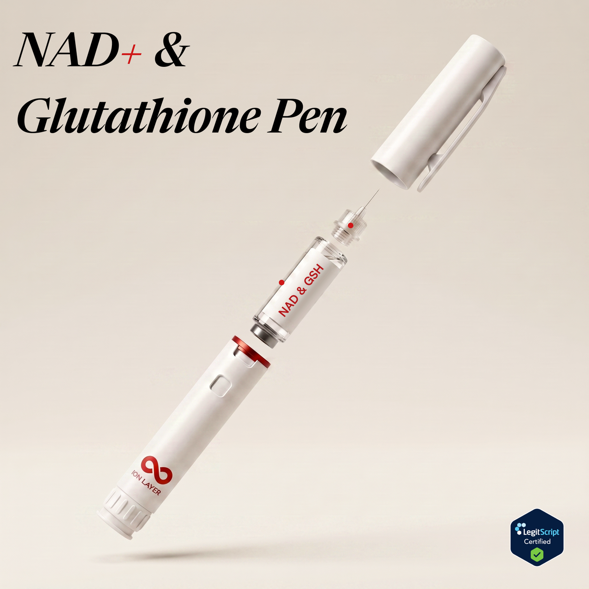 NAD+ & Glutathione Combo Pen