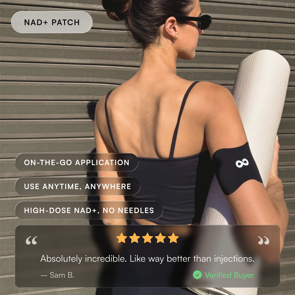 High Dose NAD+ Patches – product image 3