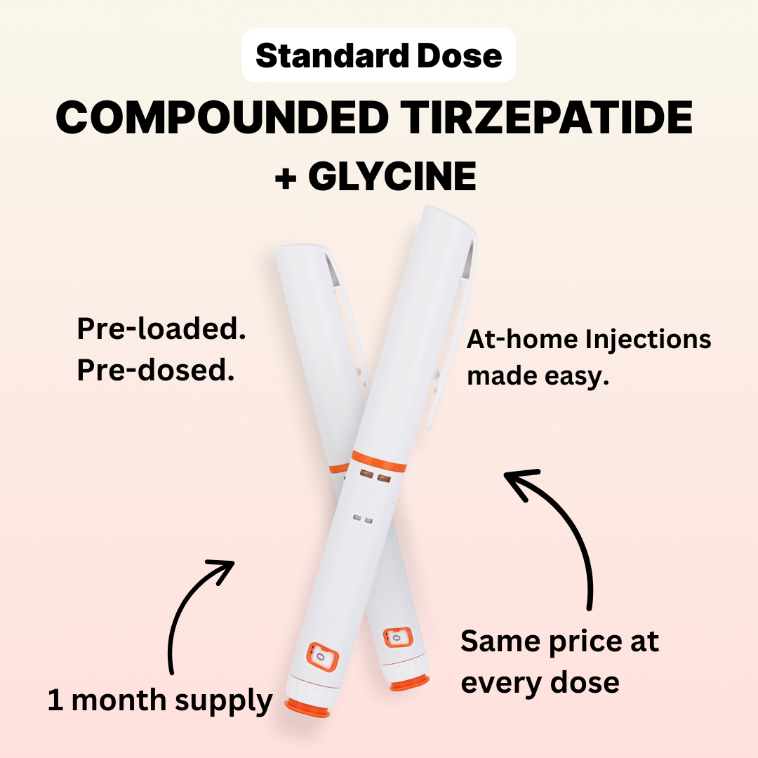 Standard Dose Compounded Tirzepatide + Glycine Pen