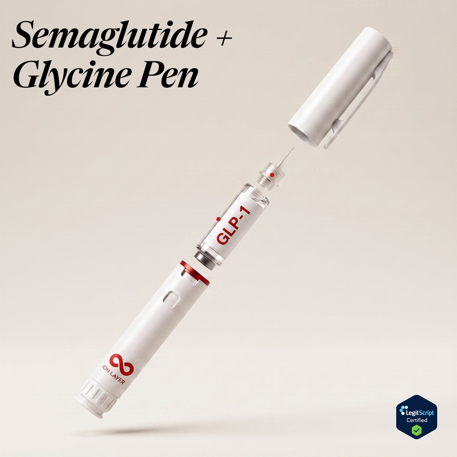 Standard Dose Compounded Semaglutide + Glycine Pen
