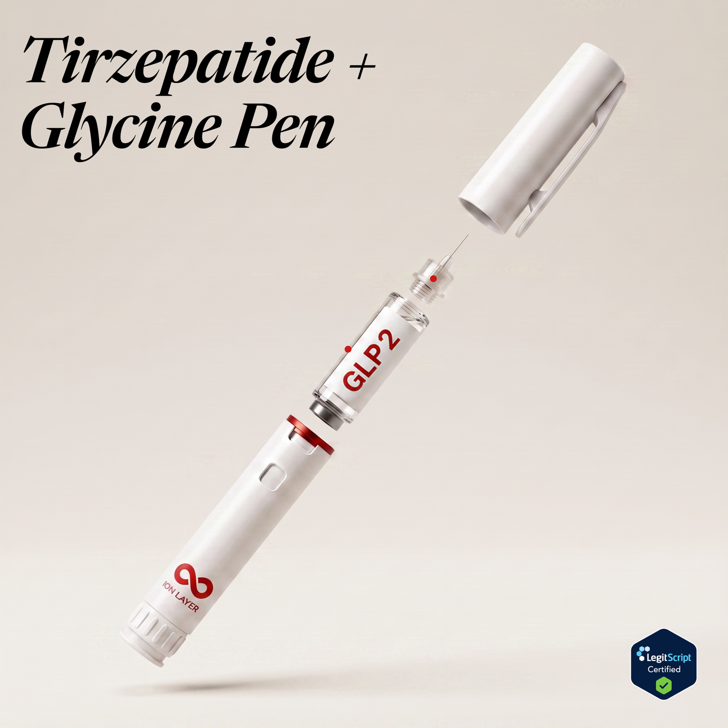 Standard Dose Compounded Tirzepatide + Glycine Pen